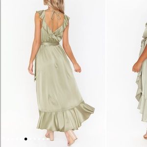 Moss Green Show Me Your MuMu Bridesmaid Dress